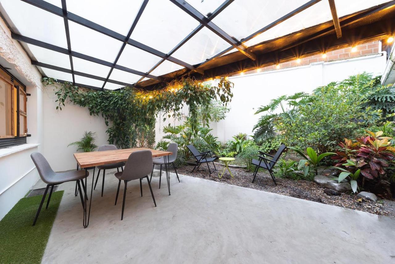 Casa Mosaiko Primer Parque Laureles Medellín Kültér fotó